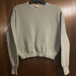 Brandy Melville John Galt California Mint Green Pullover Sweater